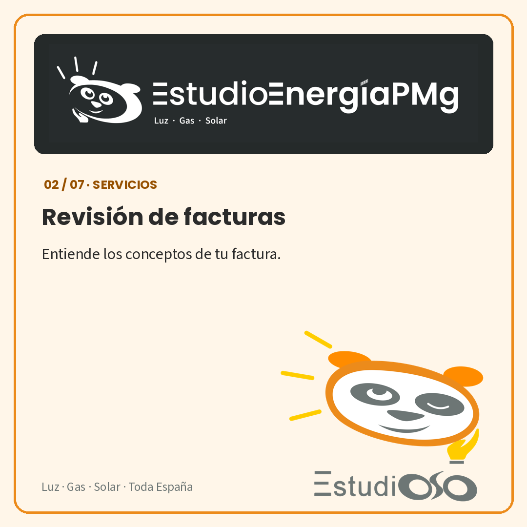 Revisión de facturas